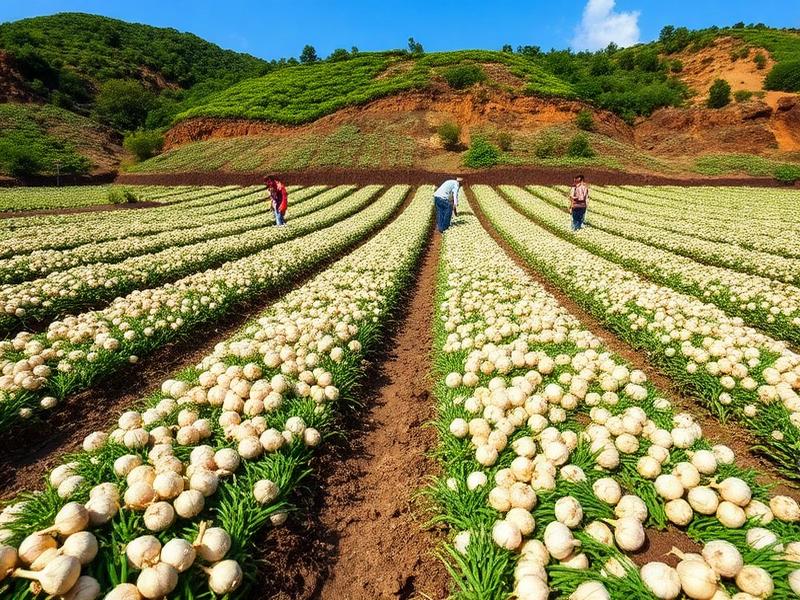Cánh đồng tỏi